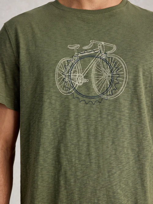 Grafik-T-Shirt Abersoch - Green Pr - S/R Bild 3
