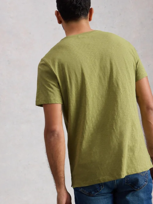 Grafik-T-Shirt Abersoch mit Naturmotiv - Green Pr - XXXL/R Bild 4