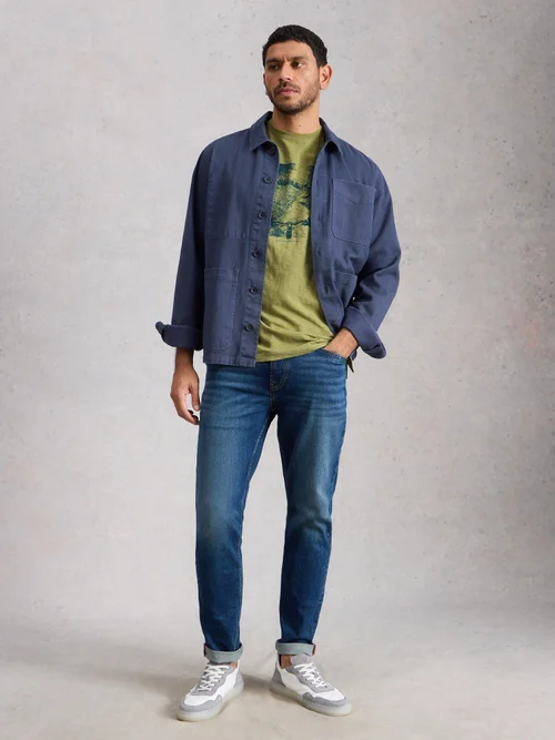 Grafik-T-Shirt Abersoch mit Naturmotiv - Green Pr - XXL/R Bild 2