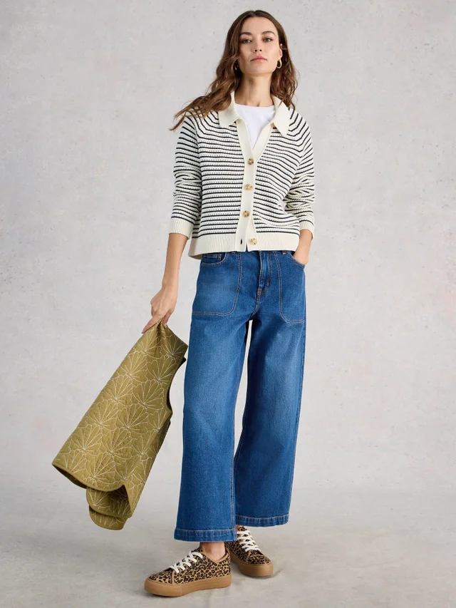 Gestreifte Strickjacke Chaterly