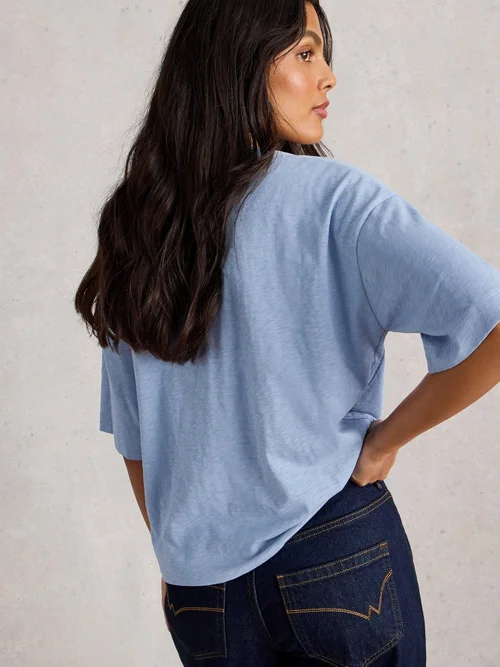 T-Shirt Katya - Mid Blue - 52 Bild 4