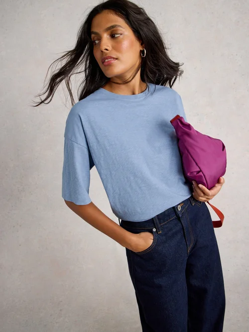 T-Shirt Katya - Mid Blue - 48 Bild 3