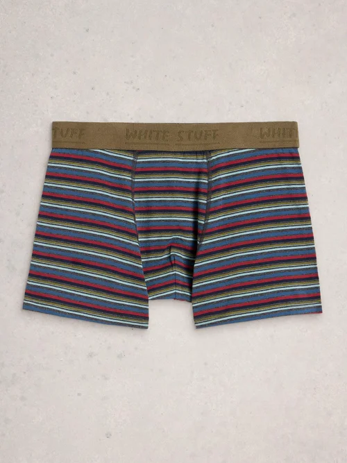 2-er Pack Boxershorts Hove Stripe & Uni - Red Pr - XL Bild 4