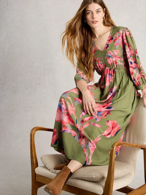 Midikleid Lucy - Green Mlt - 52/R Bild 1