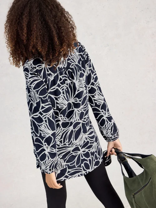 Tunika Phoebe - Navy Pr - 52 Bild 4