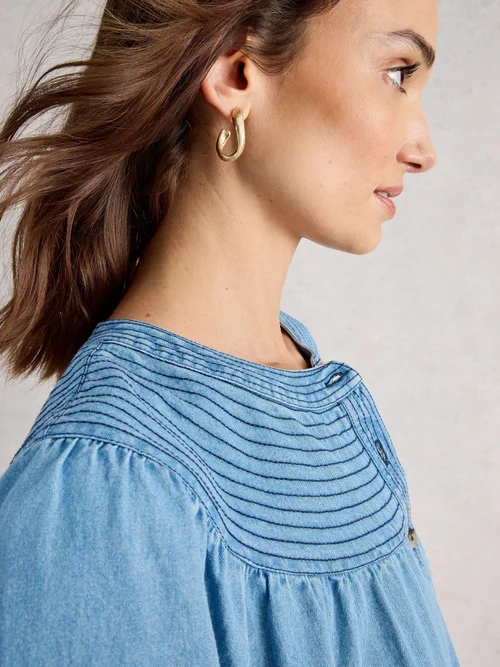 Jeanskleid Asher - Chamb Blue - 52/R Bild 3