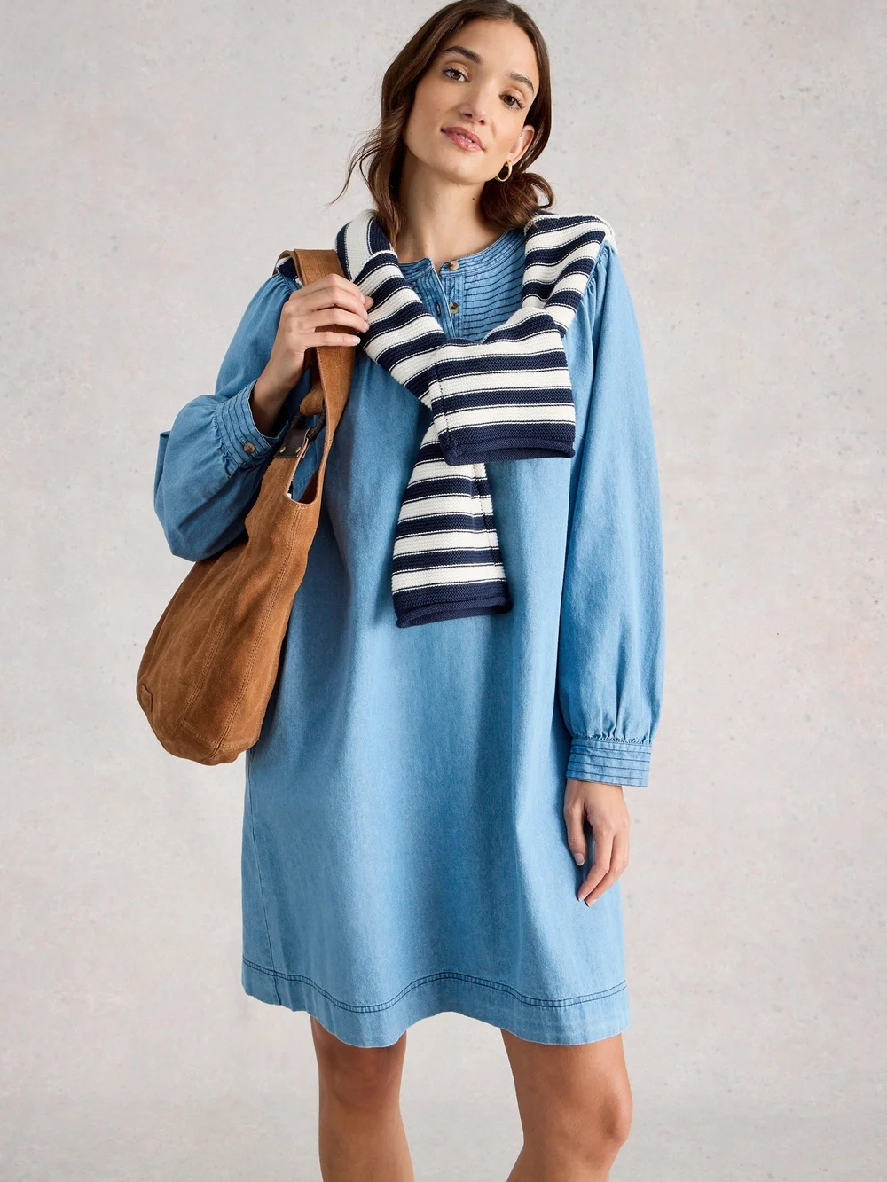 Jeanskleid Asher - Chamb Blue - 52/R Bild 1