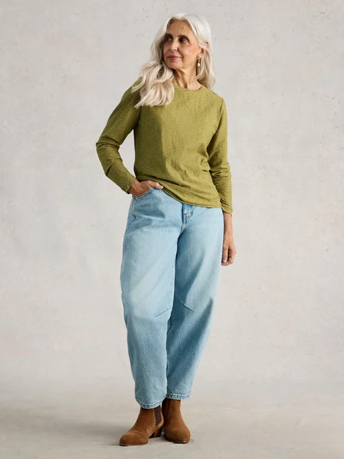 Langarmshirt Clara - Khaki Grn - 48 Bild 2