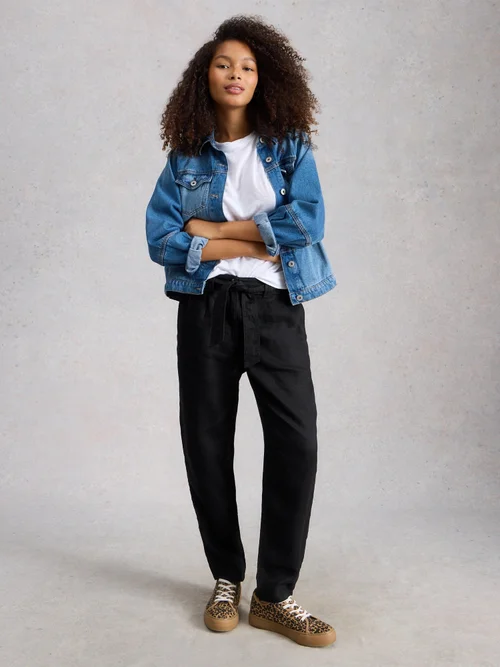 Leinenhose Hadley - Pure Blk - 52/R Bild 2