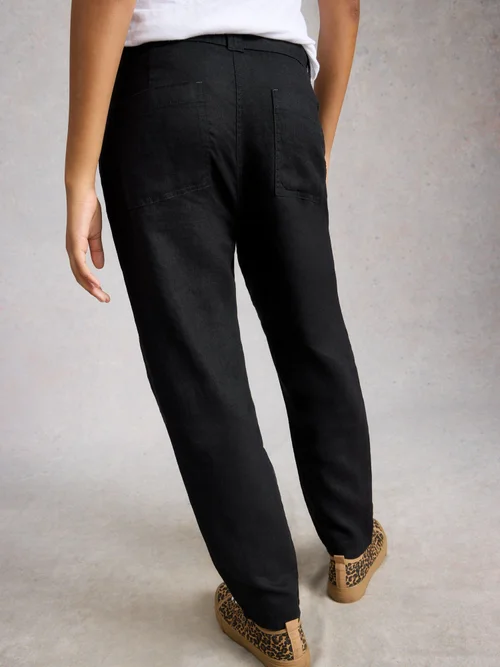 Leinenhose Hadley - Pure Blk - 52/R Bild 4