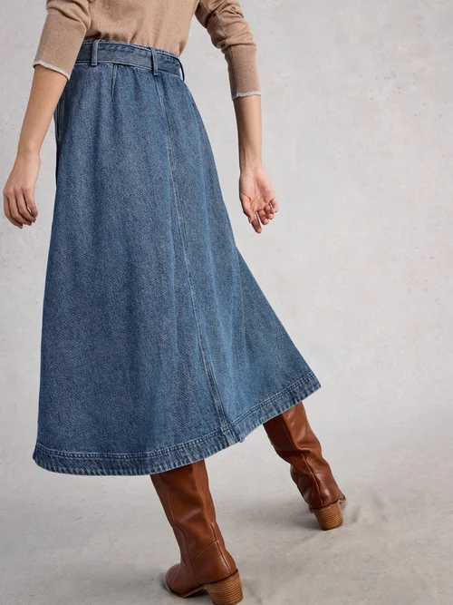 Jeansmidirock Lexi - Mid Denim - 52/R Bild 4