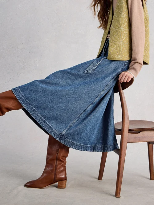 Jeansmidirock Lexi - Mid Denim - 52/R Bild 1