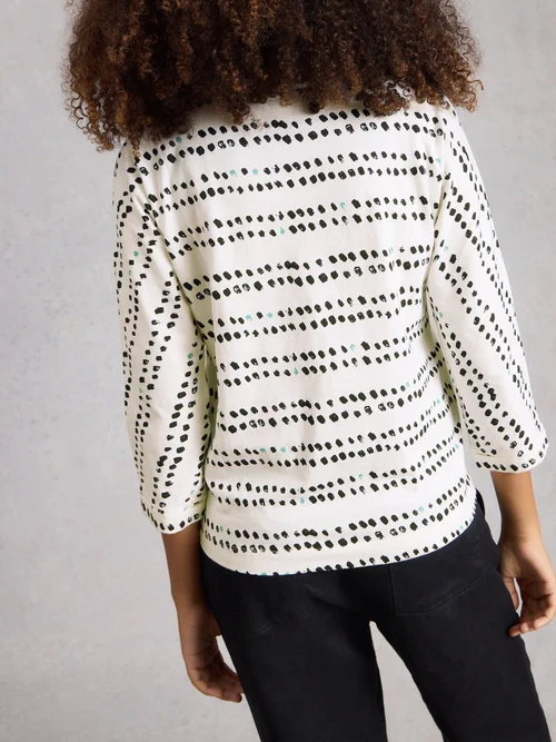 Dolman Top Demi - Ivory Pr - 52 Bild 4