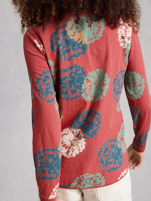 Langarmshirt Clara - Pink Pr - 52 Bild 4