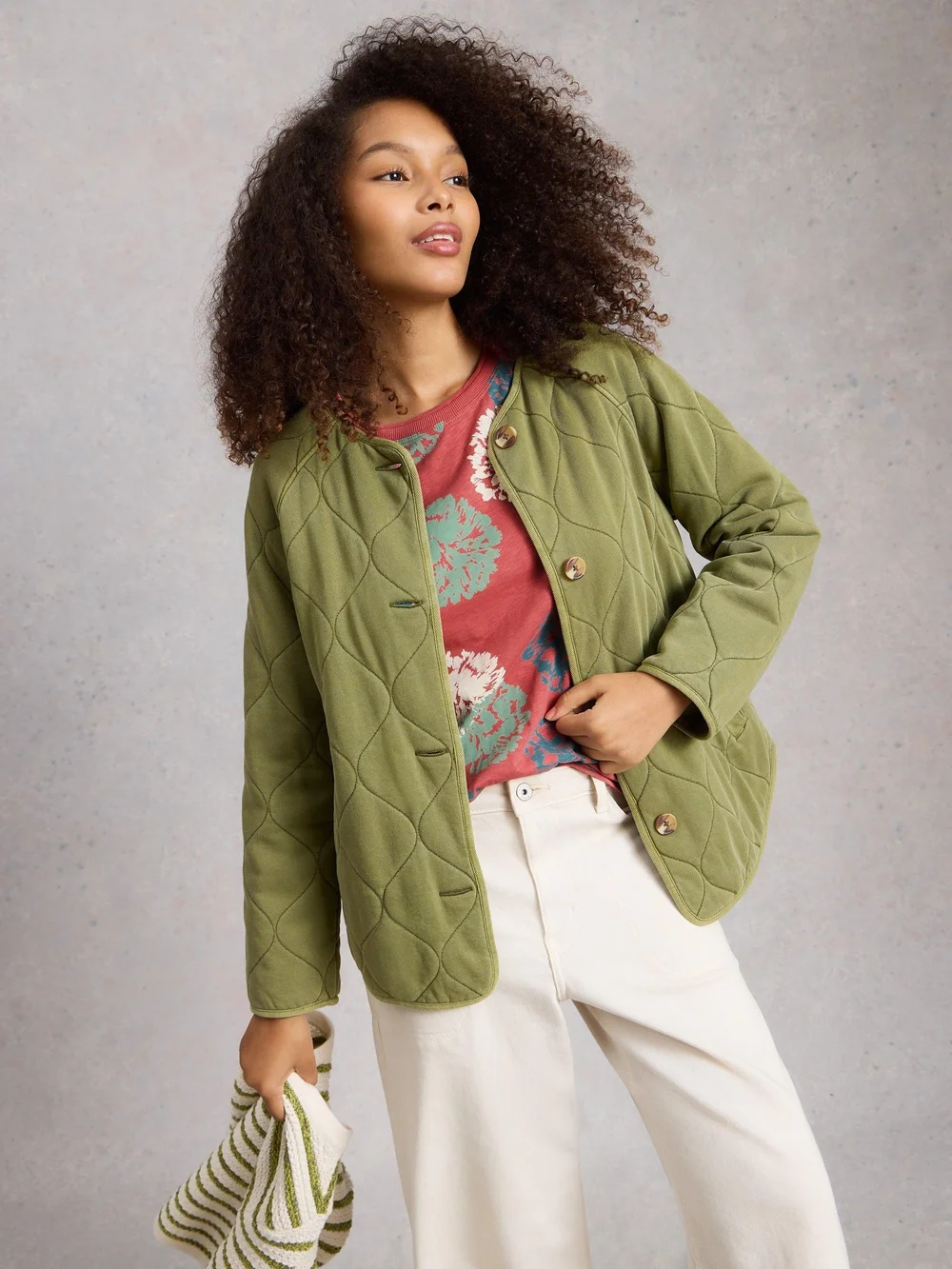 Langarmshirt Clara - Pink Pr - 52 Bild 1