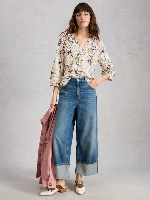 Bio-Baumwolltop Ruby - Ivory Pr - 52 Bild 2