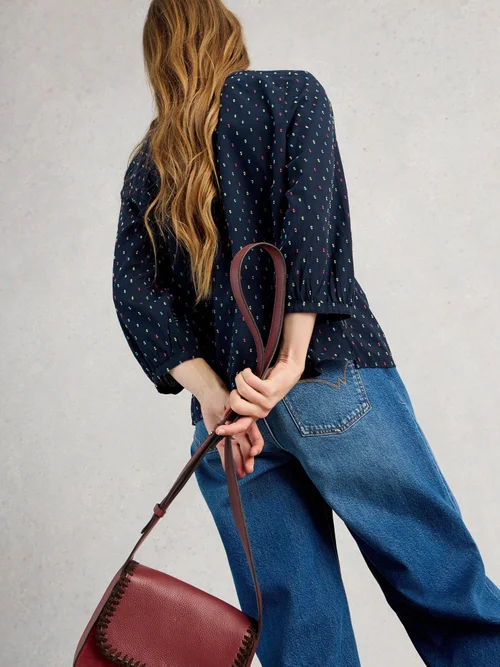 Bio-Baumwolltop Ruby - Navy Multi - 52 Bild 4