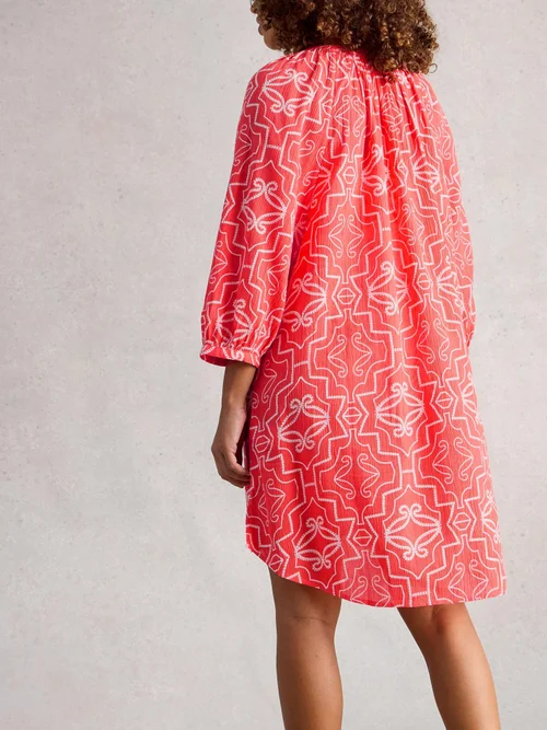 Strandkaftan Lottie - Coral Pr - XXXL Bild 4