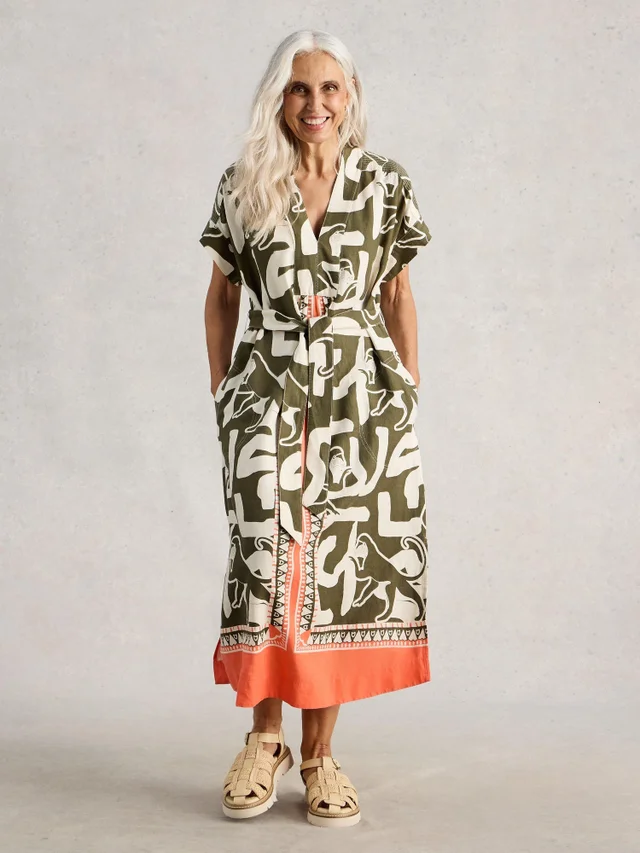 Kleid Marianne aus Leinenmischung