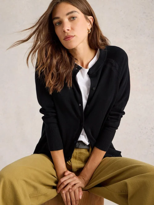 Strickjacke Lulu - Pure Blk - 52 Bild 1