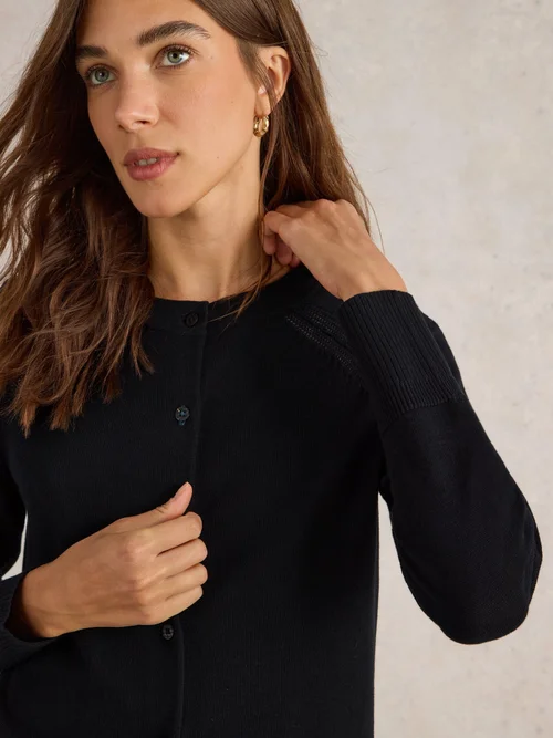 Strickjacke Lulu - Pure Blk - 46 Bild 3