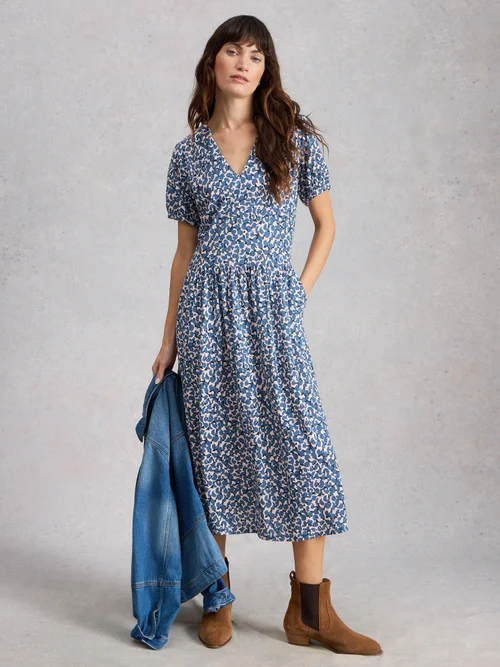Jerseykleid Leah - Blue Mlt - 52/R Bild 2