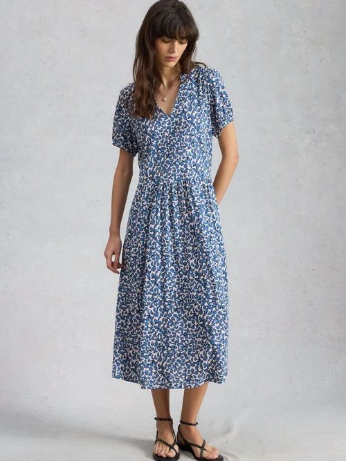 Jerseykleid Leah - Blue Mlt - 52/R Bild 1