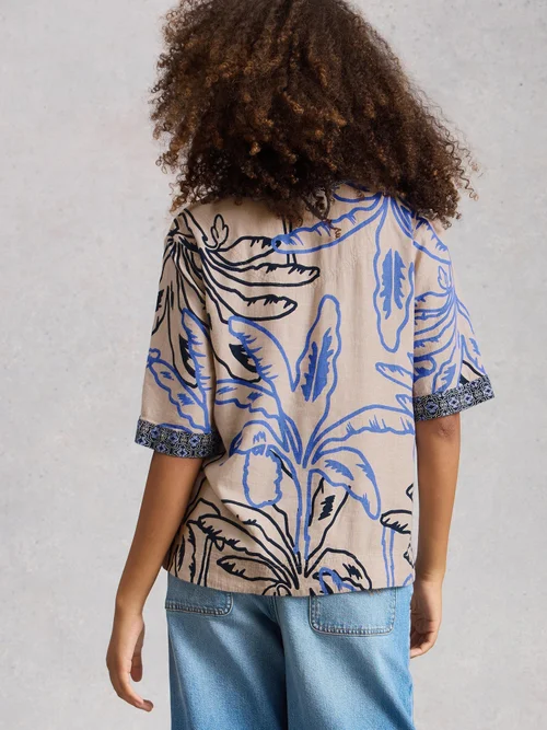 Top Ash aus Leinenmischung - Nat Mlt - 52 Bild 4