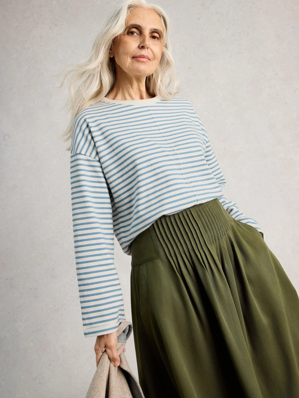 Langarmshirt Kim - Ivory Mlt - 52 Bild 1