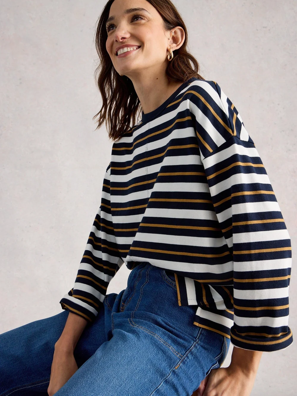 Langarmshirt Kim - Navy Multi - 52 Bild 1