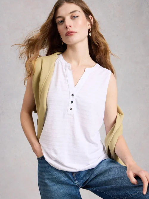 Ärmelloses Top Nora - Bril White - 52 Bild 1