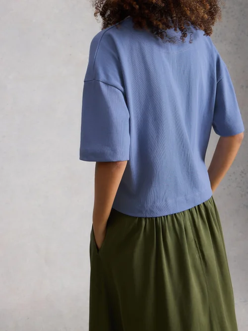 Rugby-Shirt Ruby - Mid Blue - 52 Bild 4