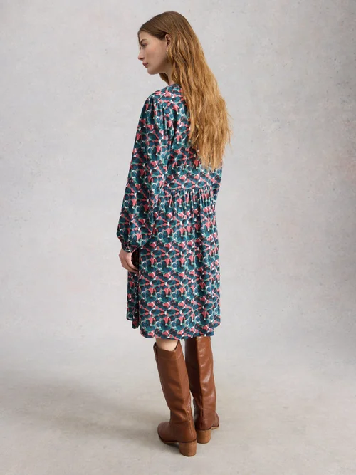 Jerseykleid Lola - Blue Mlt - 52/R Bild 4