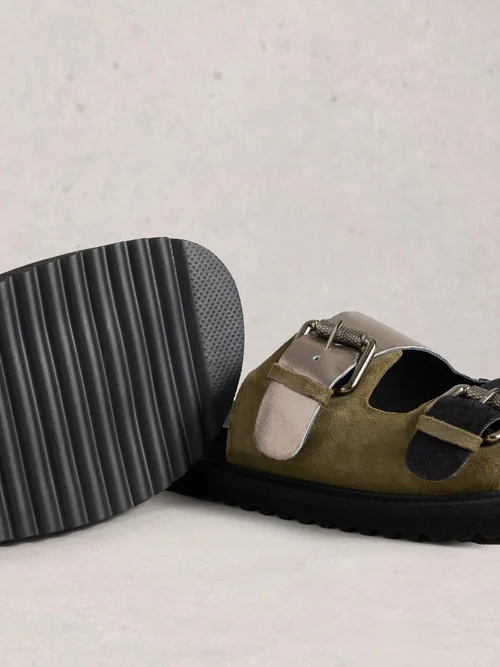Fußbettsandalen Patty - Blk Mlt - 41 Bild 3