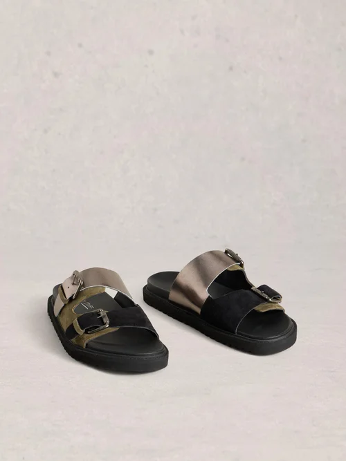 Fußbettsandalen Patty - Blk Mlt - 41 Bild 2