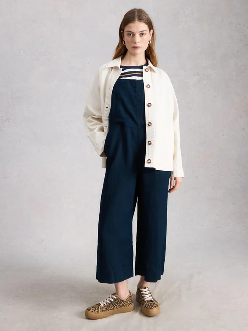 Leinenlatzhose Vivian - Dark Navy - 52/R Bild 2