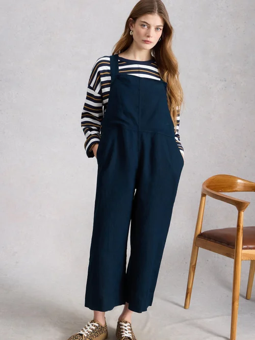 Leinenlatzhose Vivian - Dark Navy - 52/R Bild 1