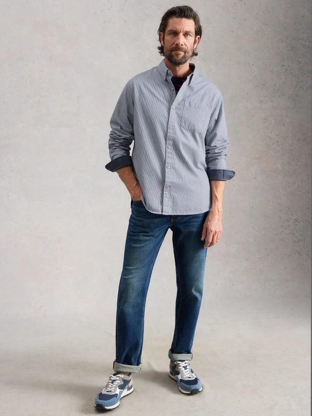 Gestreiftes Hemd Sefton