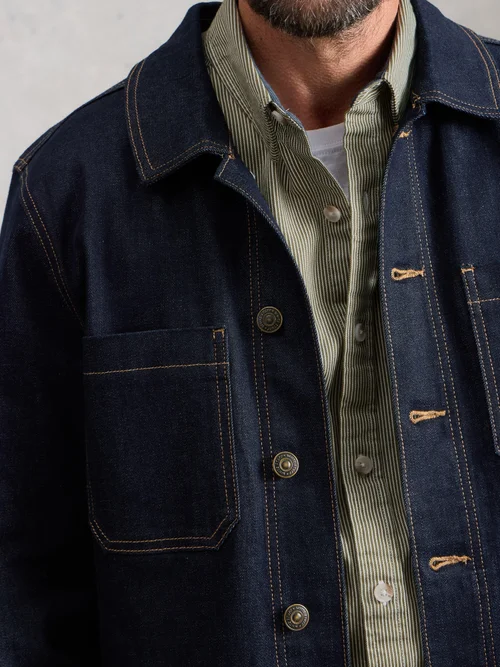 Gestreiftes Hemd Sefton - Lgt Green - XXXL Bild 3