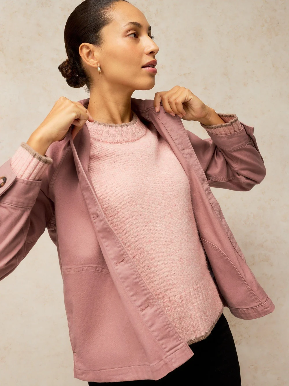Jeansjacke Eden - Mid Pink - 52/R Bild 1