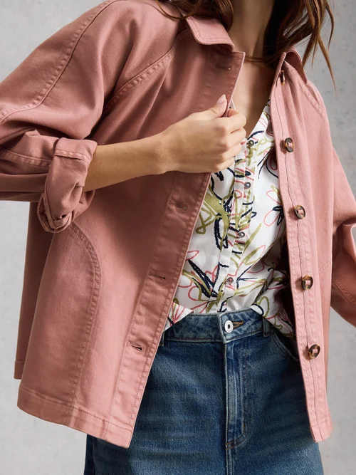 Jeansjacke Eden - Mid Pink - 52/R Bild 3