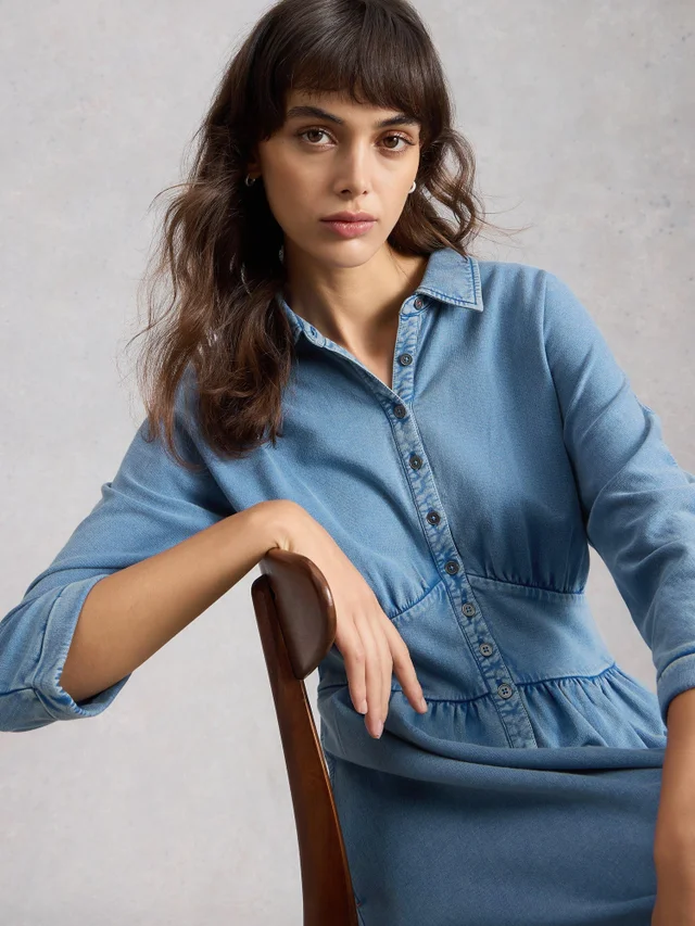 Kleid Lottie aus Denimjersey