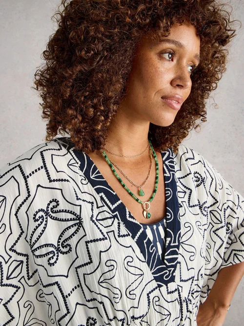 Strandkleid Otterley - Ivory Pr - XXL Bild 3