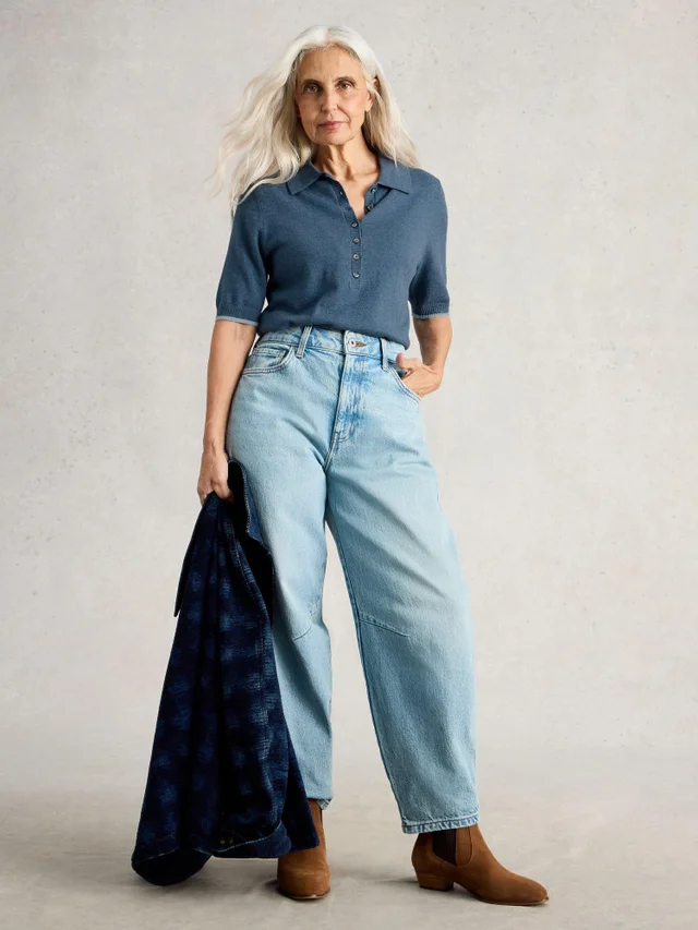 Strickpolohemd Poppy