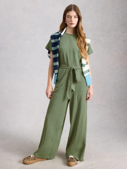 Jerseyjumpsuit Sandy - Dus Green - 52/R Bild 3