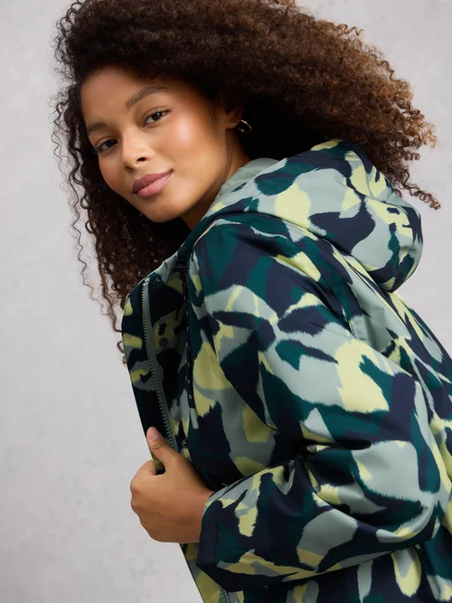 Wasserfester Mantel Willow - Teal Pr - 50/R Bild 3