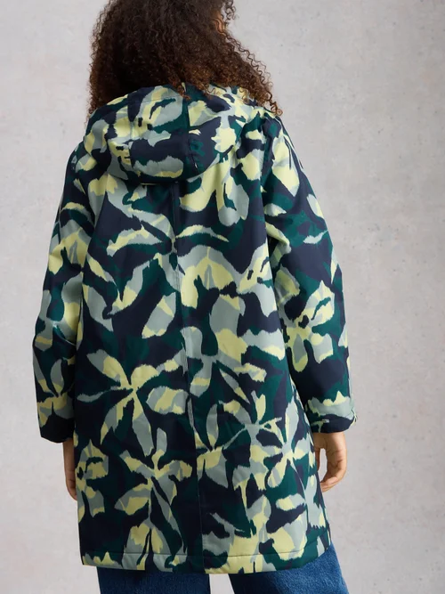 Wasserfester Mantel Willow - Teal Pr - 50/R Bild 4