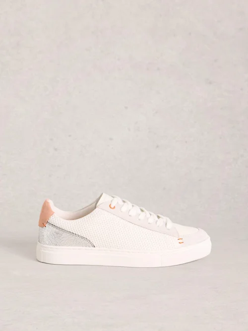 Perforierte Sneaker Toni - White Mlt - 41 Bild 1