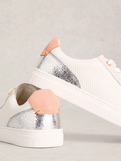 Perforierte Sneaker Toni - White Mlt - 41 Bild 3