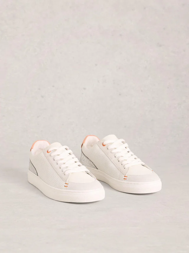 Perforierte Sneaker Toni